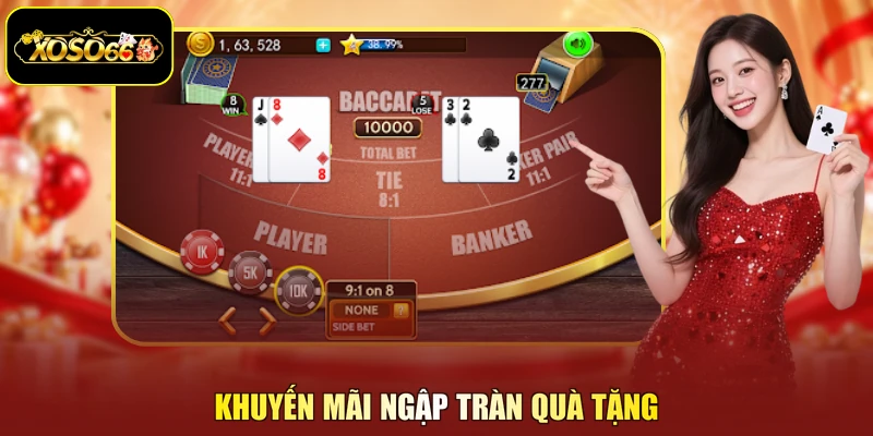 Khuyến mãi ngập tràn quà tặng